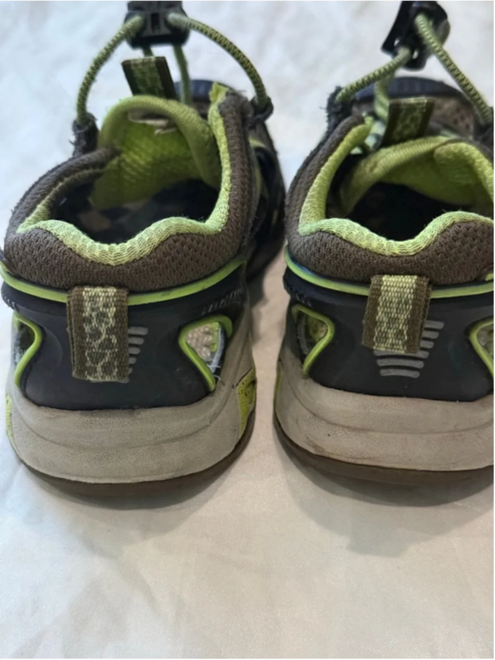 Toddler Water Shoes Size 9 Brown Green